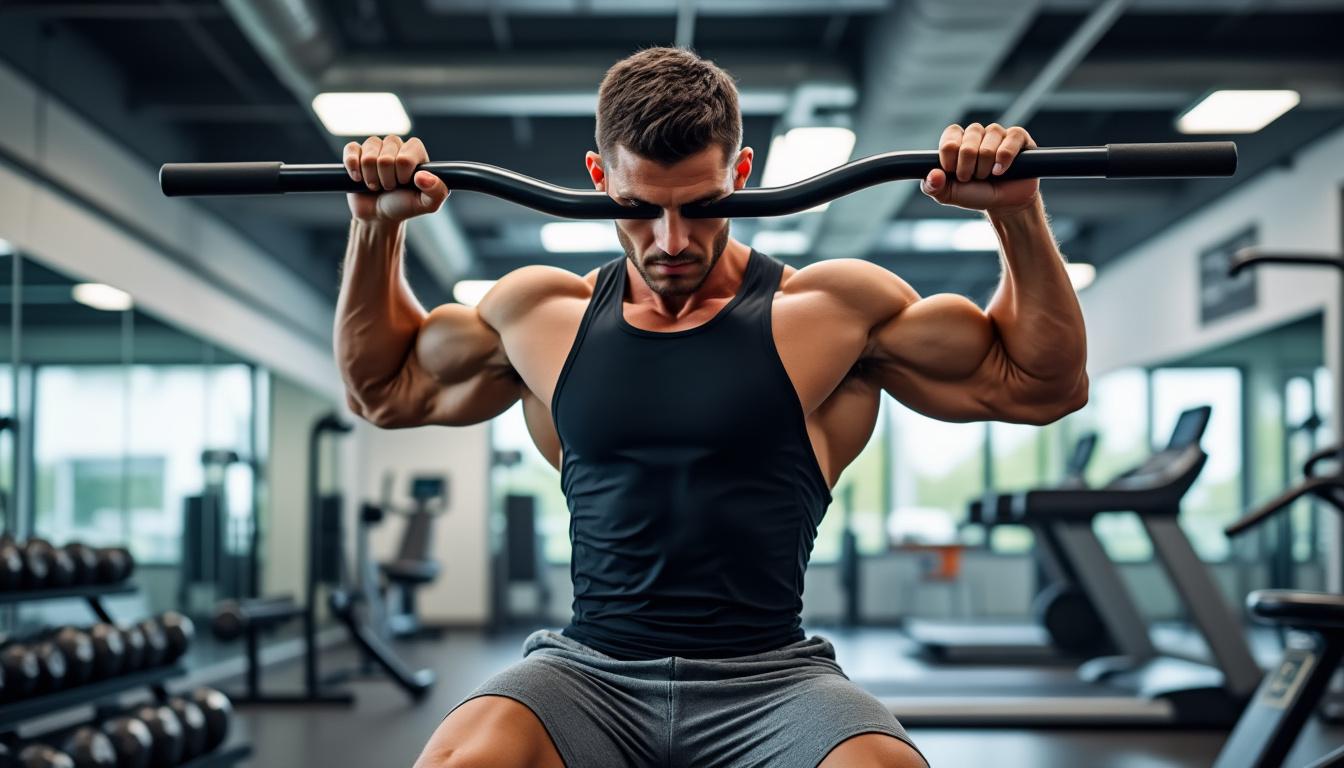 découvrez comment réaliser la barre au front pour les triceps sans douleur grâce aux bons angles et à la prise adaptée. conseils pour un entraînement efficace et sécurisé.