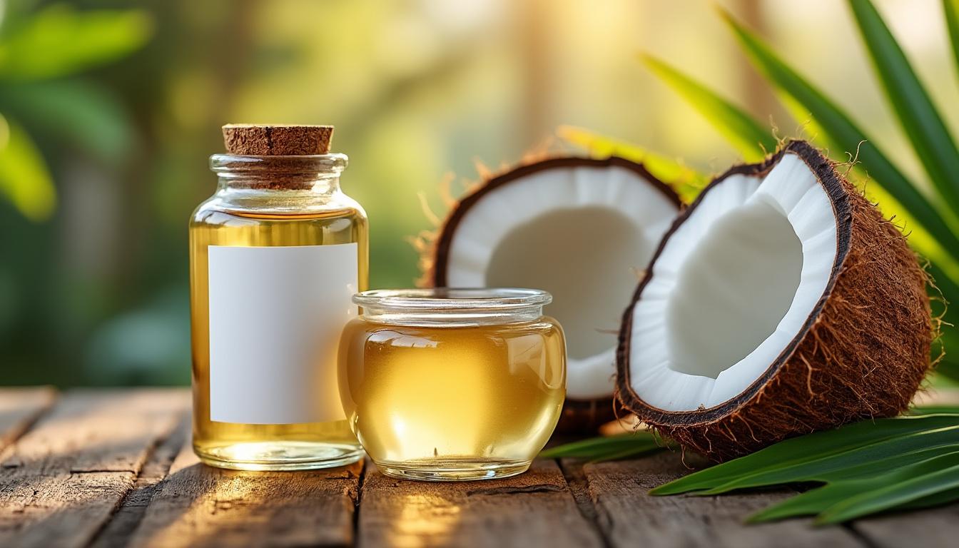 découvrez comment l'huile de coco peut nourrir vos cheveux en profondeur, leur apporter douceur et brillance naturelles pour une chevelure éclatante de santé.