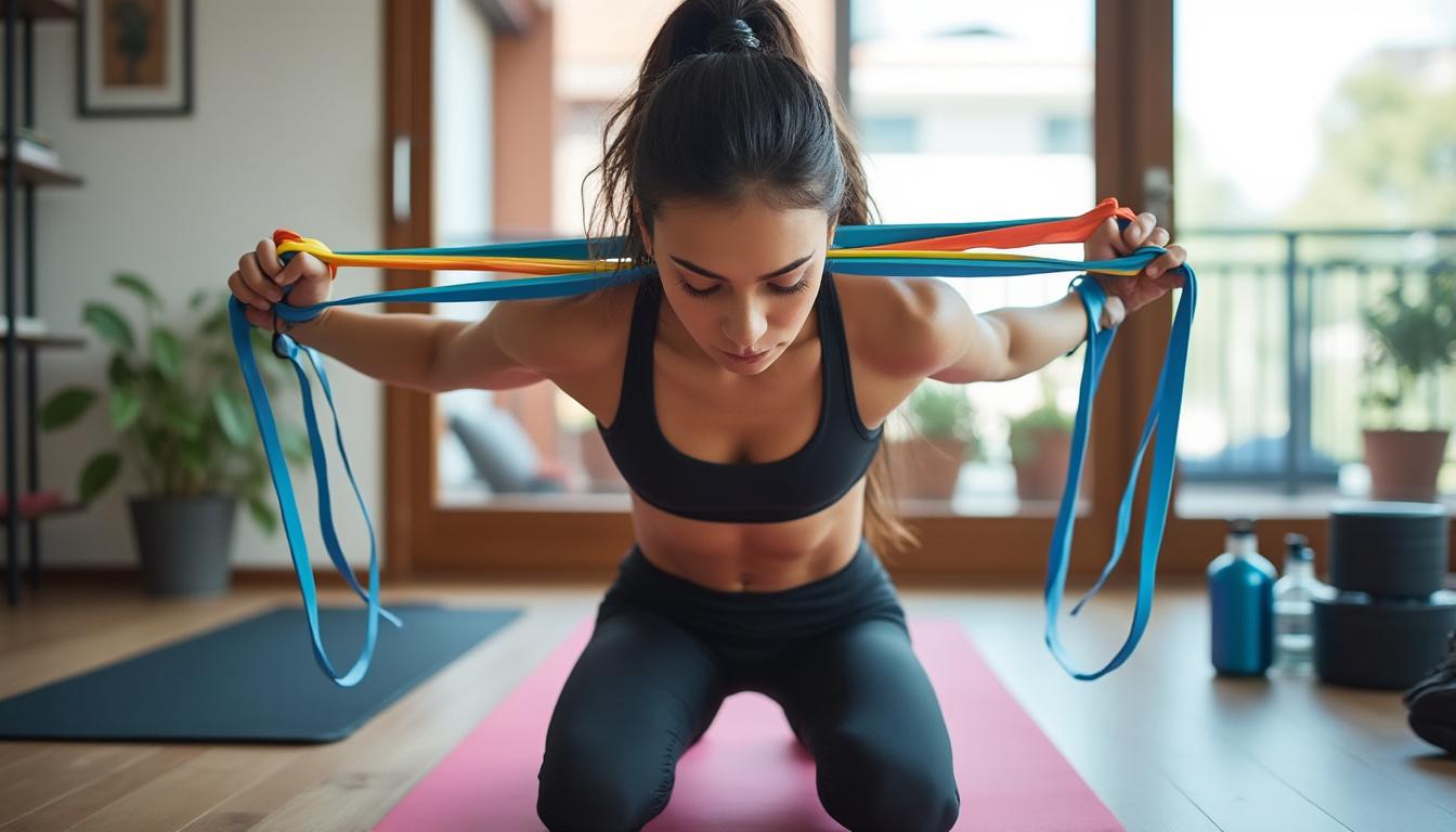 découvrez comment utiliser les élastiques de musculation pour augmenter progressivement la résistance et obtenir des résultats rapides en renforcement musculaire.